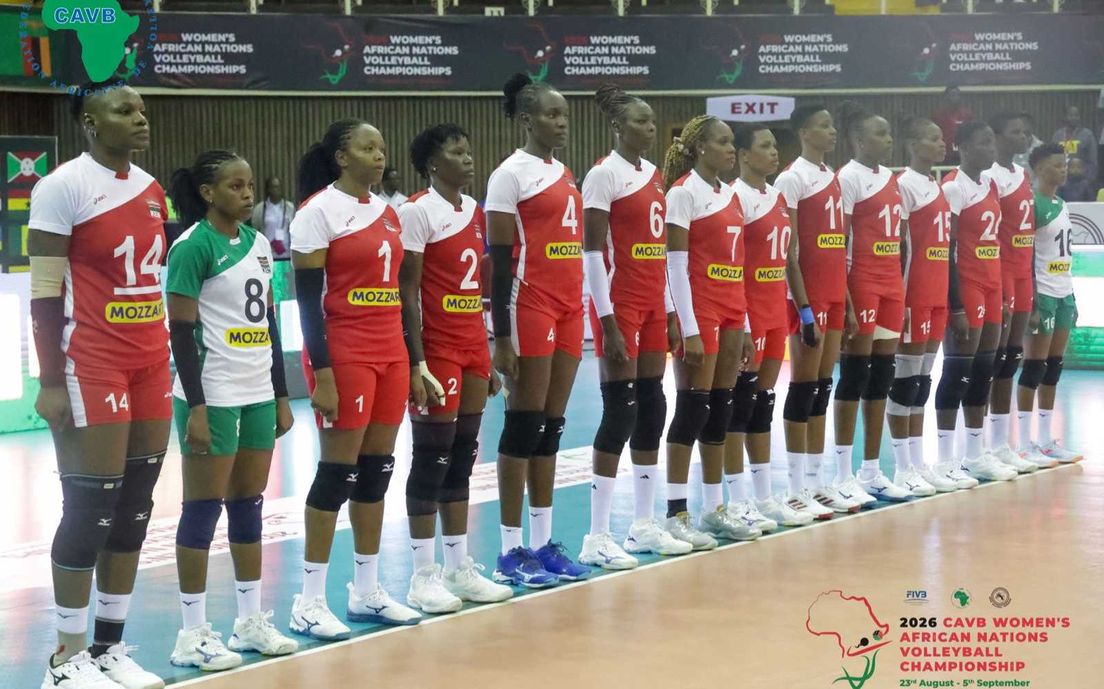Egypt and Kenya: African volleyball showdown in Nairobi on the road to Los Angeles 2028